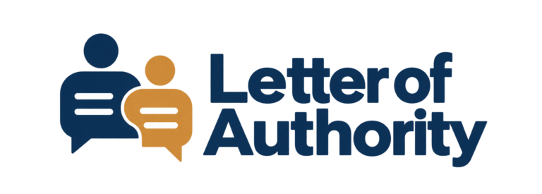 Letter of Authority